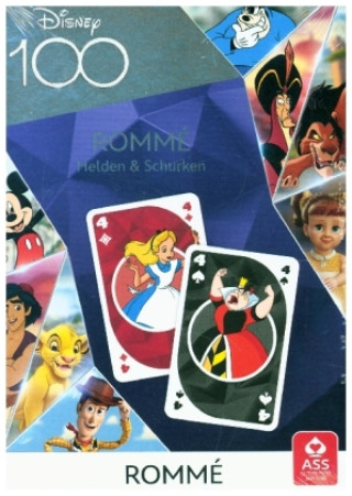 Joc / Jucărie Hochwertiges Geschenkset - Disney 100 Premium Rommé ASS Altenburger