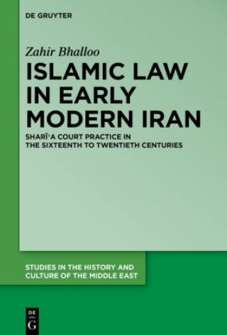 Könyv Islamic Law in Early Modern Iran Zahir Bhalloo