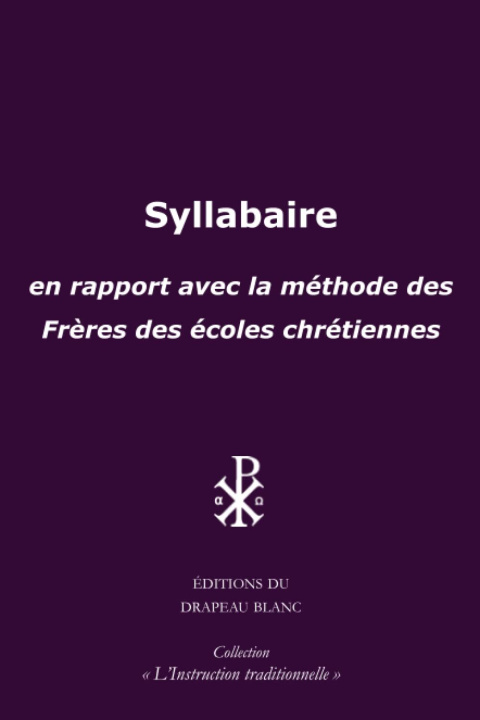 Knjiga Syllabaire P.