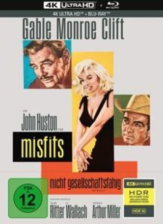 Video Misfits - Nicht gesellschaftsfähig - 2-Disc Limited Collector's Edition im Mediabook (UHD-Blu-ray + Blu-ray) Clark Gable