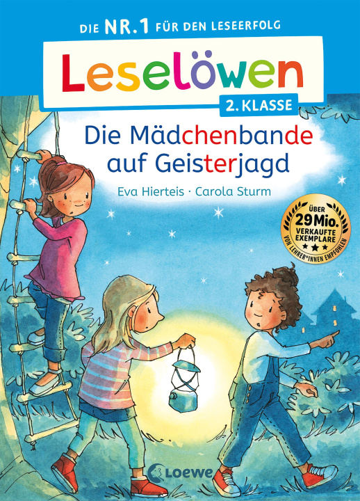Carte Leselöwen 2. Klasse - Die Mädchenbande auf Geisterjagd Loewe Erstlesebücher