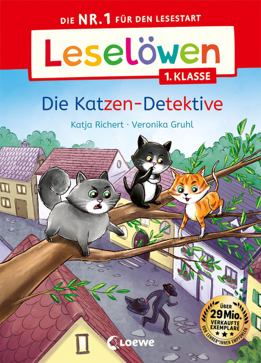 Книга Leselöwen 1. Klasse - Die Katzen-Detektive Loewe Erstlesebücher
