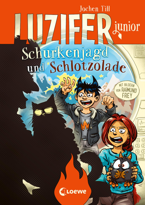 Könyv Luzifer junior (Band 14) - Schurkenjagd und Schlotzolade Loewe Kinderbücher