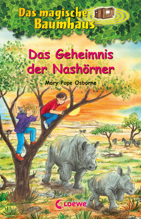 Carte Das magische Baumhaus (Band 61) - Das Geheimnis der Nashörner Loewe Kinderbücher