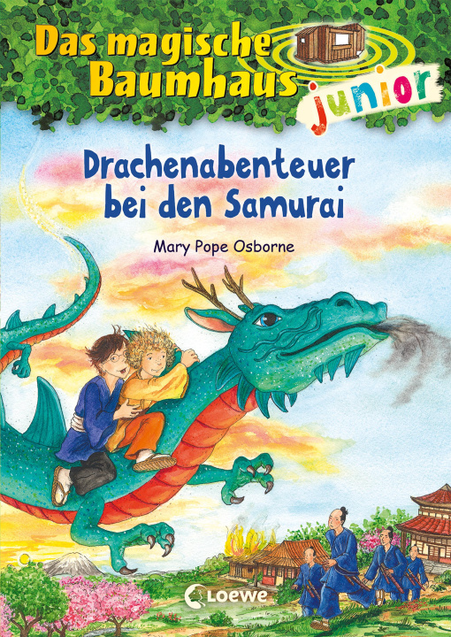 Kniha Das magische Baumhaus junior (Band 34) - Drachenabenteuer bei den Samurai Loewe Erstlesebücher