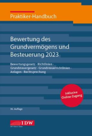Книга Praktiker-Handbuch Bewertung des Grundvermögens und Besteuerung 2023 Michael Roscher
