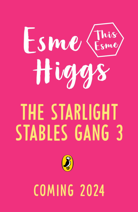 Kniha Starlight Stables Gang Book 3 Esme Higgs