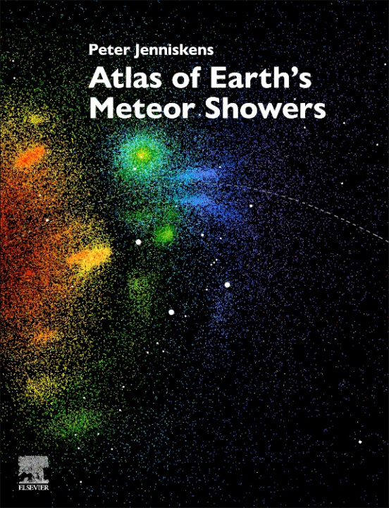 Carte Atlas of Earth's Meteor Showers Peter Jenniskens