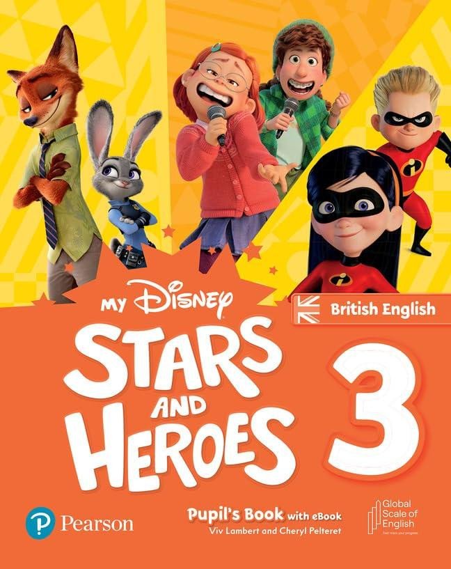 Kniha My Disney Stars and Heroes British Edition Level 3 Pupil's Book with eBook and Digital Activities Viv Lambert