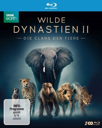 Video Wilde Dynastien - Die Clans der Tiere. Tl.2, 2 Blu-ray Mandi Stark