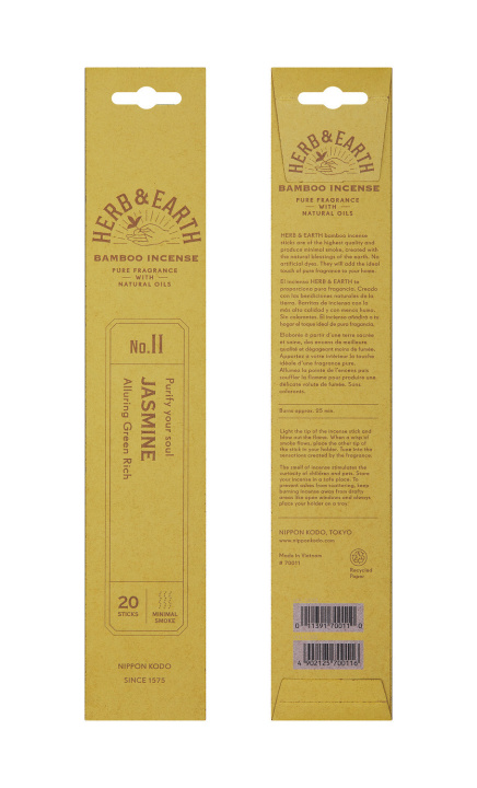Knjiga Encens Bâton Herb & Earth Jasmin 