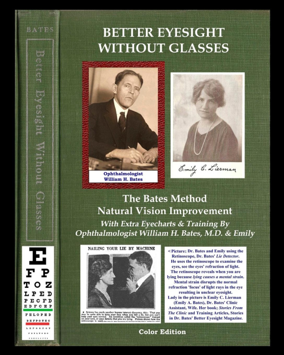 Knjiga Better Eyesight Without Glasses - The Bates Method - Natural Vision Improvement Lierman Emily A. Bates