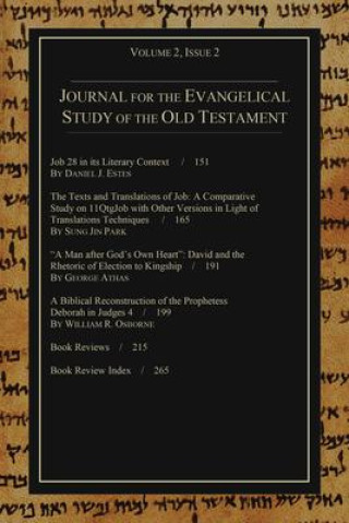 Buch Journal for the Evangelical Study of the Old Testament, 2.2 