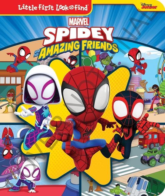 Książka Disney Junior Marvel Spidey and His Amazing Friends: Little First Look and Find Shane Clester