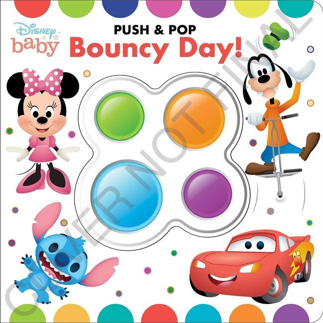 Buch Disney Baby: Bouncy Day! Push & Pop 