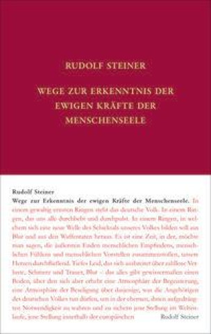 Kniha Wege zur Erkenntnis der ewigen Kräfte der Menschenseele Hans-Christian Zehnter