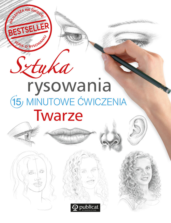 Livre Sztuka rysowania Twarze 