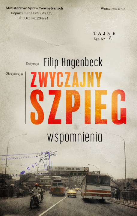 Buch Zwyczajny szpieg Hagenbeck Filip