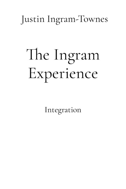 Kniha The Ingram Experience Justin Ingram-Townes