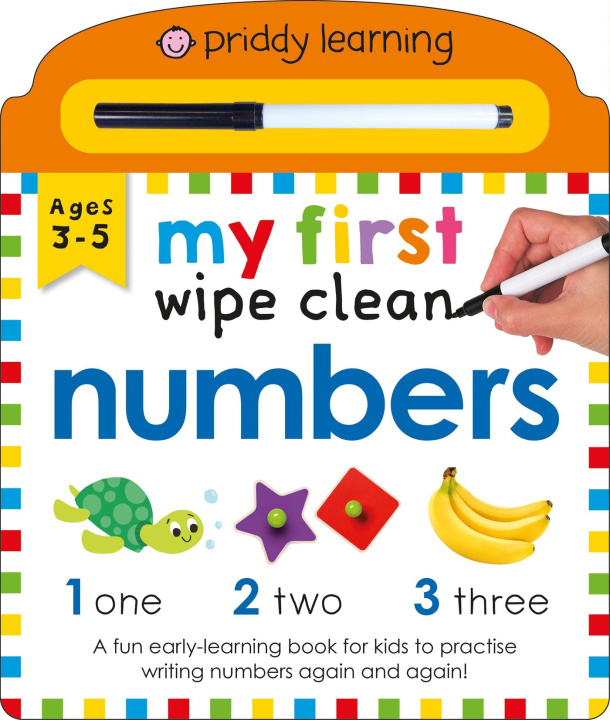 Книга My First Wipe Clean Numbers Priddy Books