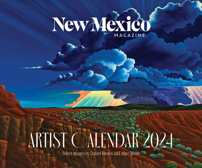 Kniha 2024 New Mexico Magazine Artist Calendar 