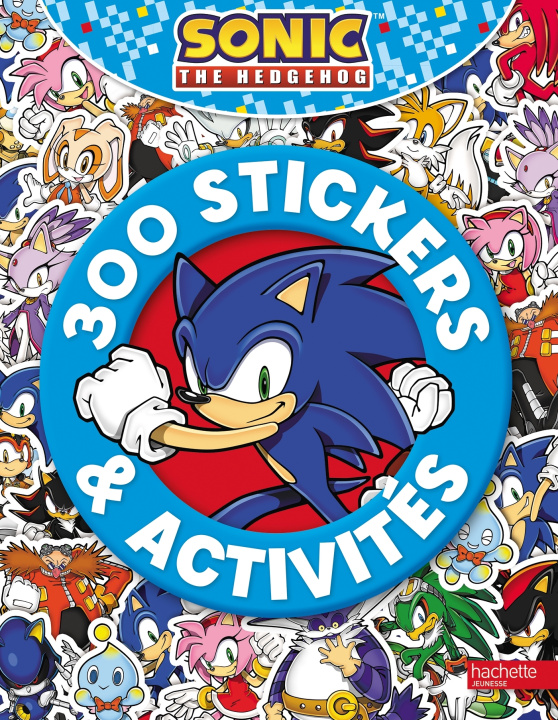 Книга Sonic - 300 stickers 