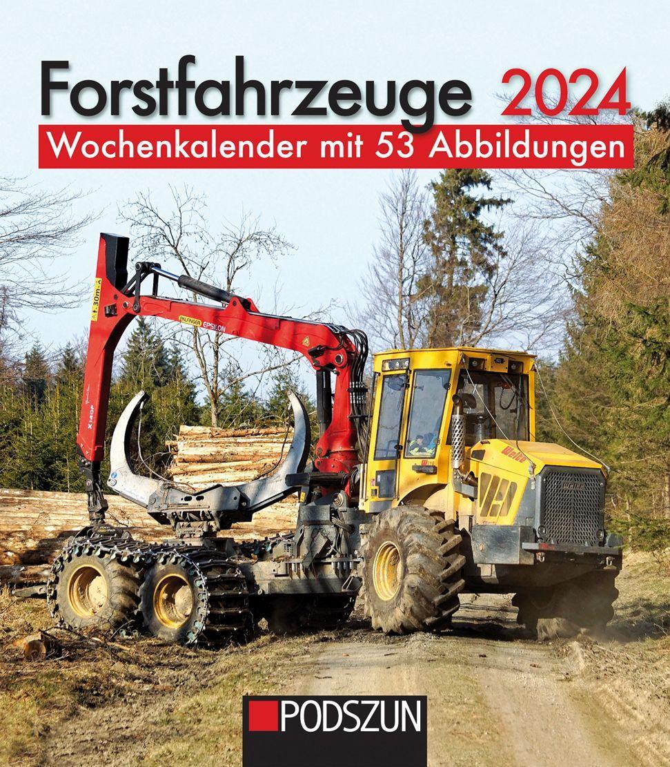 Календар/тефтер Forstfahrzeuge 2024 