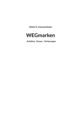 Knjiga WEGmarken 