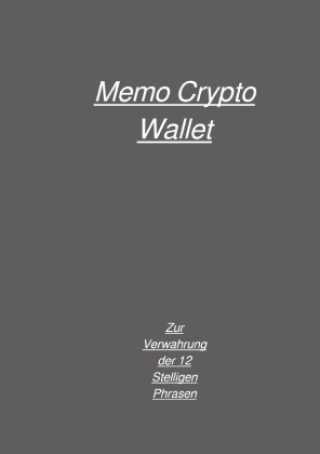 Kniha Memo Crypto Wallet Peter Falk