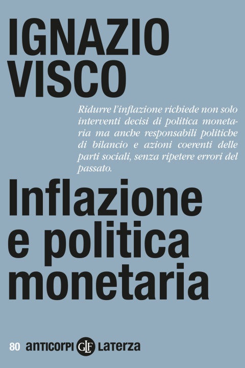Kniha Inflazione e politica monetaria Ignazio Visco