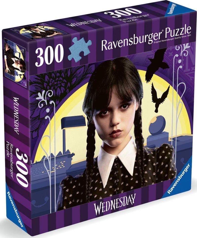 Játék Ravensburger Puzzle 17575 - Wednesday - 300 Teile Puzzle für Erwachsene und Kinder ab 8 Jahren 