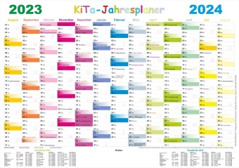 Tiskovina Kita-Jahresplaner 2023/2024 E&Z-Verlag GmbH