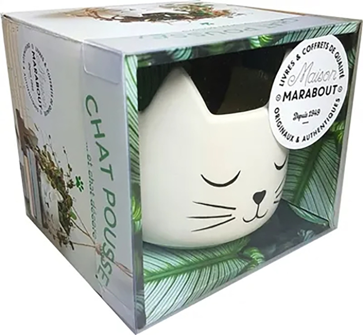 Knjiga Coffret Chat pousse 