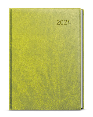 Naptár/Határidőnapló Denní diář 2024 Ctirad Vivella A5 zelená 