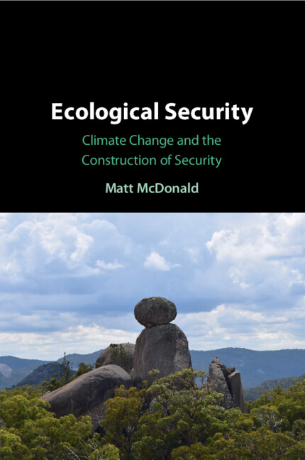 Knjiga Ecological Security Matt McDonald