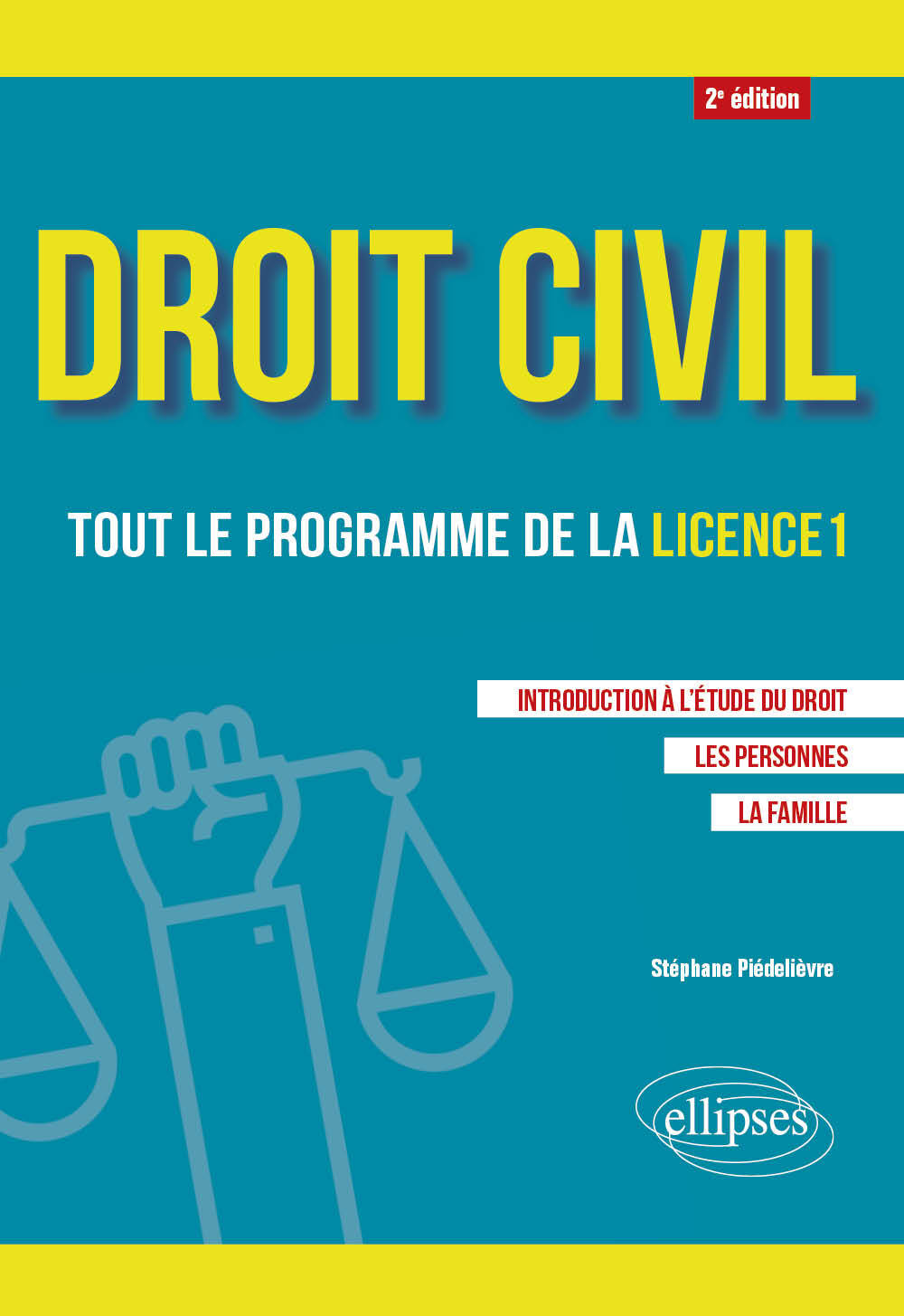 Kniha Droit civil. Tout le programme de la Licence 1 Piédelièvre