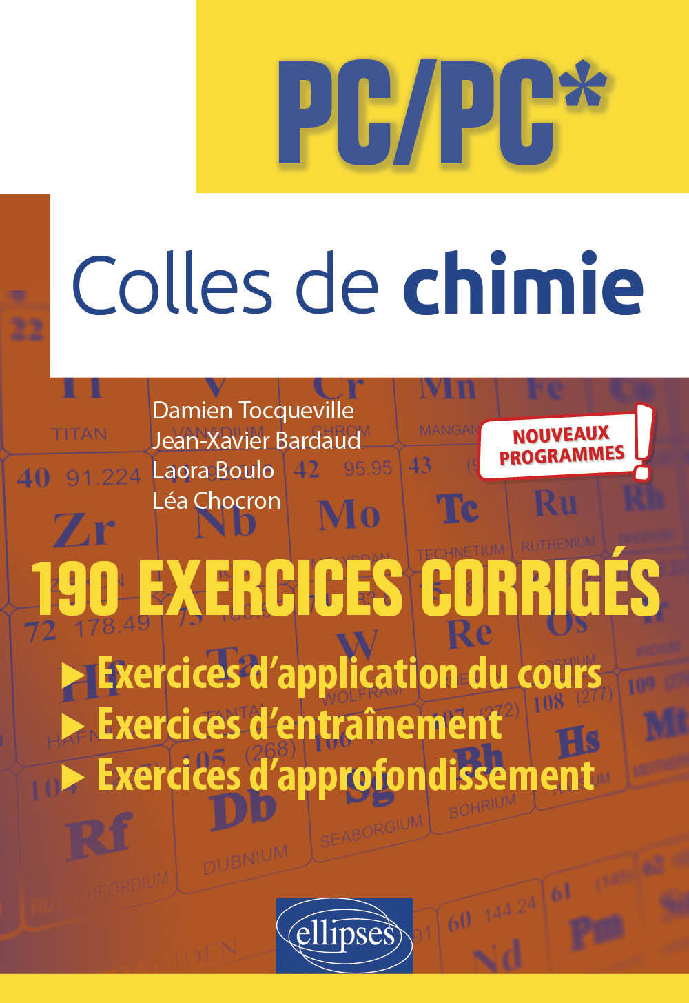Kniha Colles de chimie - PC/PC* - Programme 2022 Tocqueville