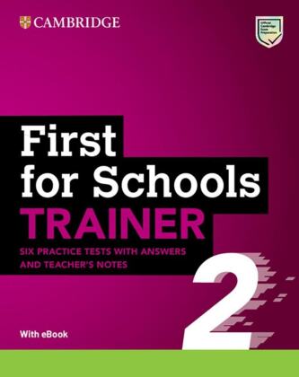 Libro First for Schools Trainer 2 