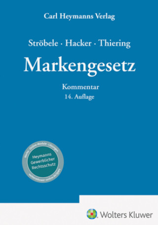 Kniha Markengesetz - Kommentar Franz Hacker