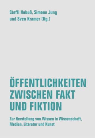 Kniha Öffenlichkeiten zwischen Fakt und Fiktion Simone Jung