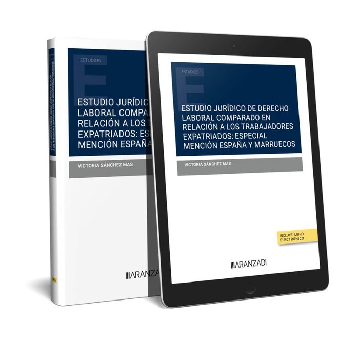 Libro ESTUDIO JURIDICO DE DERECHO LABORAL COMPARADO EN RELACION A VICTORIA SANCHEZ MAS