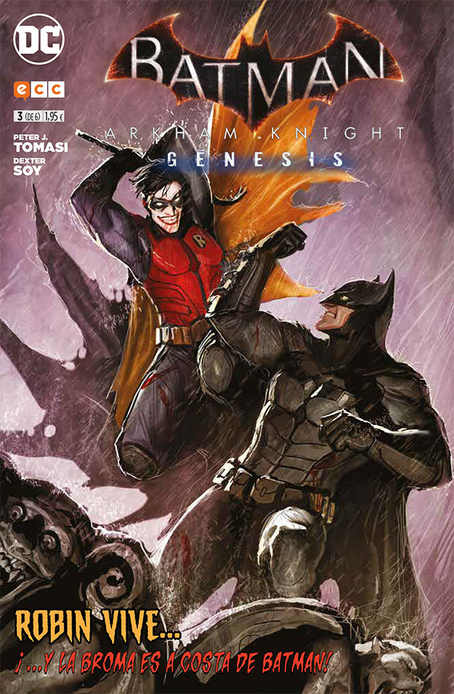 Kniha Batman: Arkham Knight - Génesis núm. 03 TOMASI