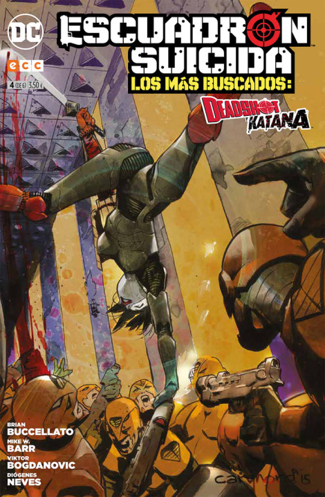 Könyv Escuadrón Suicida: Deadshot/Katana - Los más buscados núm. 04 BUCCELLATO