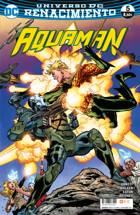 Kniha Aquaman núm. 19/5 (Renacimiento) Abnett
