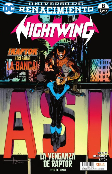 Kniha Nightwing núm. 15/8 (Renacimiento) Seeley