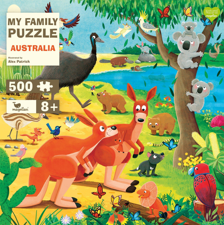 Hra/Hračka My Family Puzzle - Australia 