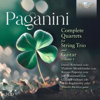 Audio Paganini:Quartets For String Trio Guitar Vol.1 
