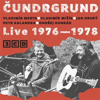 Audio Live 1976-1978 - CD (Vladimír Merta, Vladimír Mišík, Jan Hrubý, Petr Kalandra, Ondřej Konrád) 