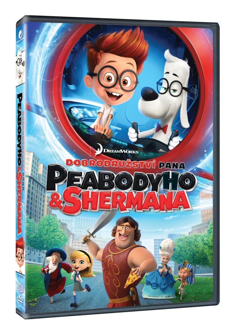 Video Dobrodružství pana Peabodyho a Shermana DVD 