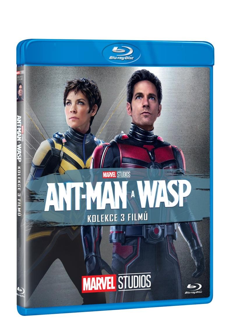 Videoclip Ant-Man kolekce 1.-3. (3x Blu-ray) 